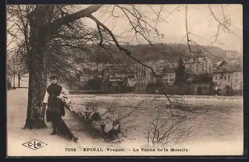 AK Epinal, La Vanne de la Moselle