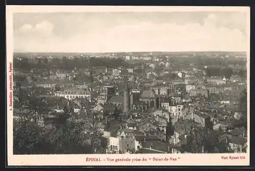 AK Èpinal, Vue gènèrale prise du Point-de-Vue