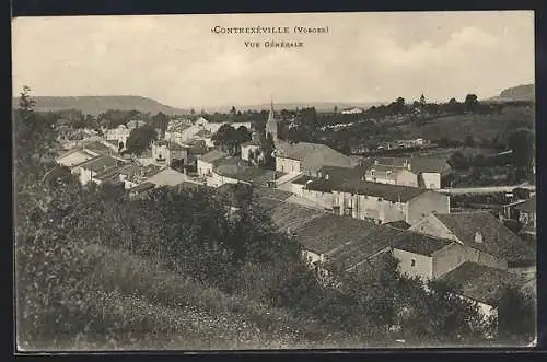 AK Contrexèville, Vue Gènèrale