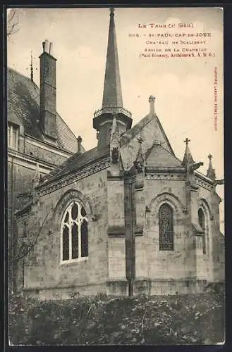 AK St-Paul-Cap-de Joux, Chateau de Scalibert-Abside de la Chapelle