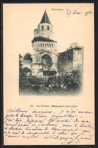AK Sorrèze, Le Clocher