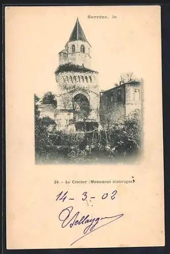 AK Sorrèze, Le Clocher
