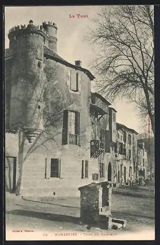 AK Monestiés, tour du château