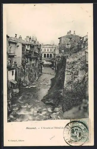 AK Mazamet, L`Arnette et l`Hôtel-de-Ville