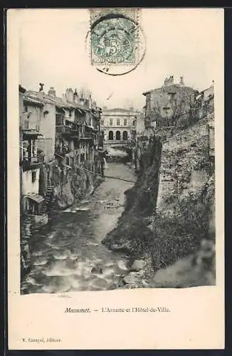 AK Mazamet, L`Arnette et l`Hôtel-de-Ville