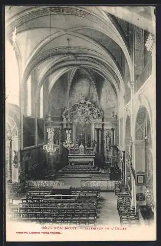 AK Rèalmont, Intèrieur de L`Eglise