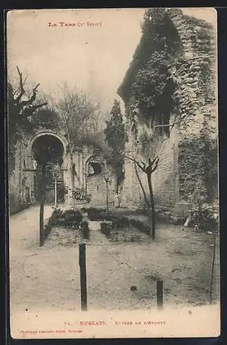 AK Burlats, Ruines de l`Abbaye