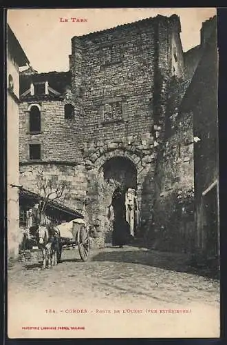 AK Cordes, Porte de L`Ouest (vue Extèrieur)