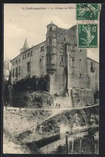 AK Labruguière, Chateau Féodal du XIII. Siècle