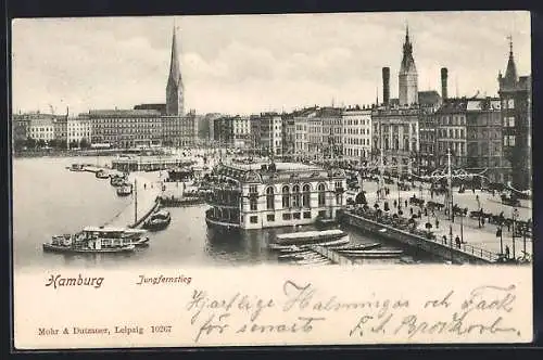 AK Hamburg-Neustadt, Jungfernstieg