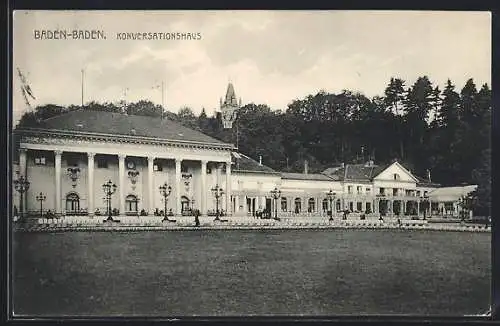 AK Baden-Baden, Partie am Konversationshaus