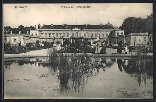 AK Hannover, Schloss in Herrenhausen