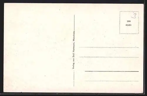 AK Saarbrücken, Saarpartie mit alter Brücke