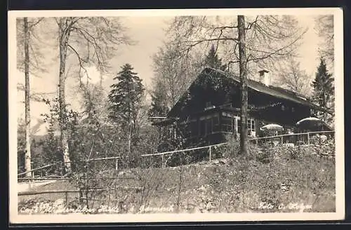 AK Garmisch, Café Wendenfelser Hütte