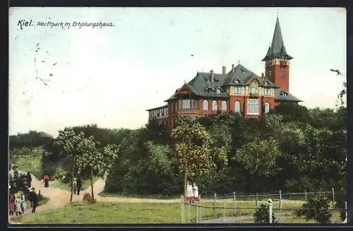 AK Kiel, Werftpark mit Erholungshaus