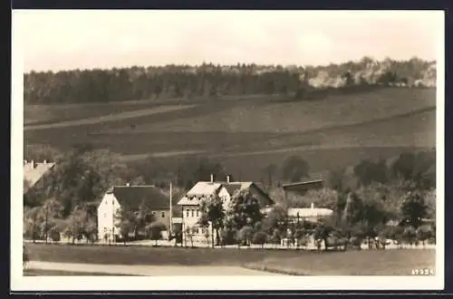 AK Colditz i. Sa., Hotel und Sommerfrische Waldschänke, Bes. Hugo Vogel