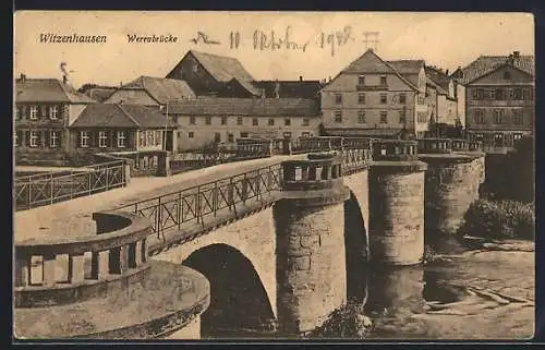 AK Witzenhausen, Hotel an der Werrabrücke