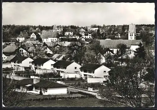 AK Gauting /Obb., Teilansicht aus der Vogelschau