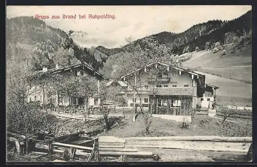 AK Brand bei Ruhpolding, Ortspartie