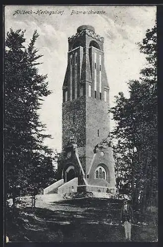 AK Ahlbeck-Heringsdorf /Ostsee, Bismarckwarte