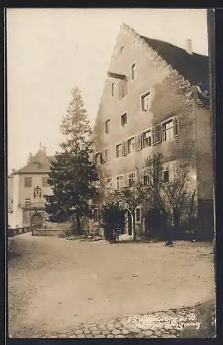 AK Meersburg a. B., Schlosseingang