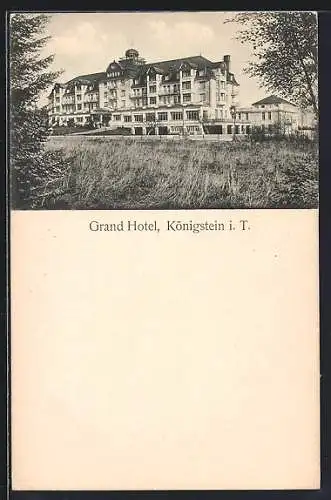 AK Königstein i. T., Grand Hotel