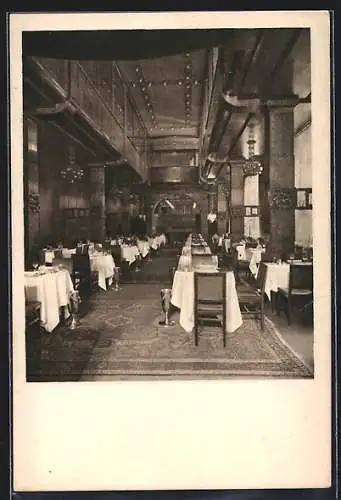 AK Berlin-Tiergarten, Weinhaus Rheingold am Potsdamer Platz, Gallerie-Saal, Innenansicht