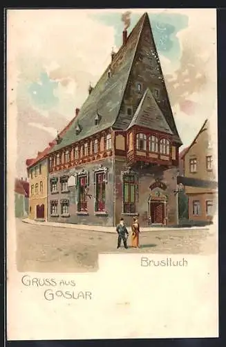 Lithographie Goslar, Brusttuch