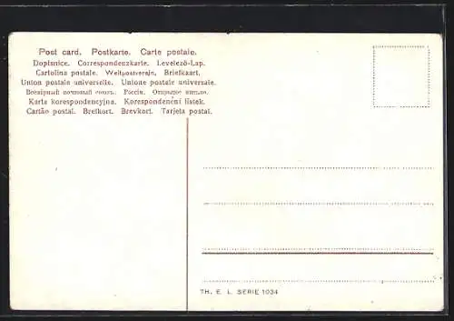 AK SMY Carmen in der Nacht vor der Küste, Reichskriegsflagge