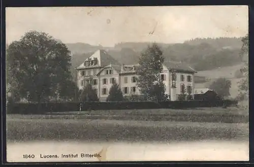 AK Lucens, Blick auf das Institut Bitterlin