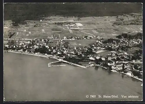 AK St. Blaise /Ntel., Vue aérienne