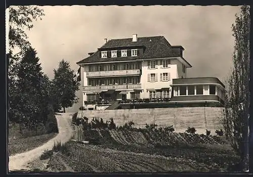 AK Sursee-Mariazell, See-Hotel Bellevue, Bes. Fam. H. Stocker-Jägli