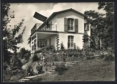 AK Weggis, Pension Landhaus Im Grüene mit Garten