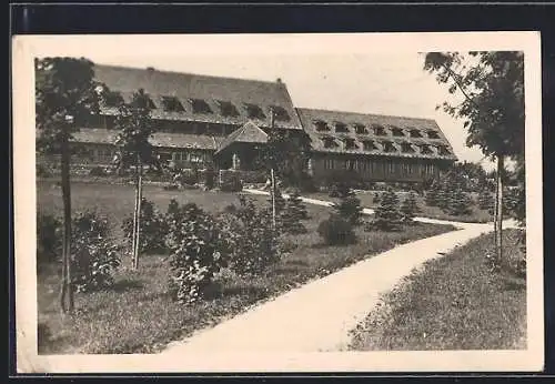 AK Stachy /Böhmerwald, Schwehlahütte am Ahornberg