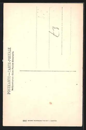 AK Hamburg-Neustadt, Der Altar der durch Brand zerstörten Michaeliskirche