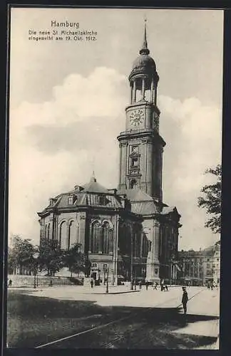 AK Hamburg-Neustadt, Die neue St. Michaeliskirche