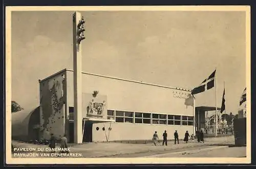 AK Bruxelles, Exposition 1935, Pavillon du Danemark