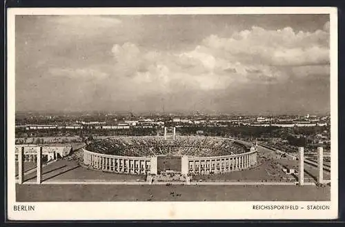 AK Berlin, Das Stadion auf dem Reichssportfeld