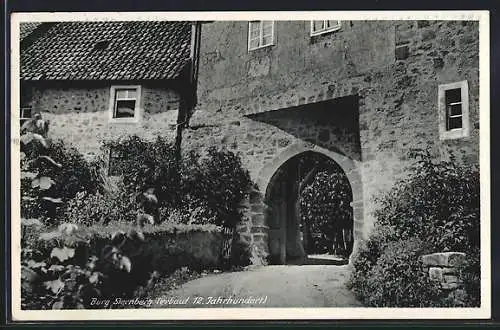 AK Extertal, Burg Sternberg erbaut 12. Jahrhundert