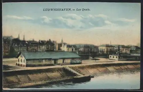 AK Ludwigshafen / Rhein, Les Quais