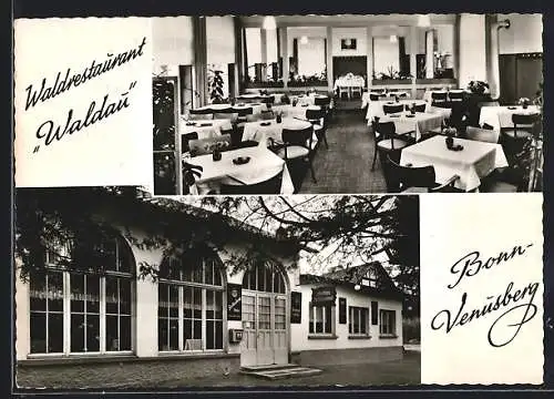 AK Bonn-Venusberg, Gasthaus Waldrestaurant Waldau, Bes. Josef Butter