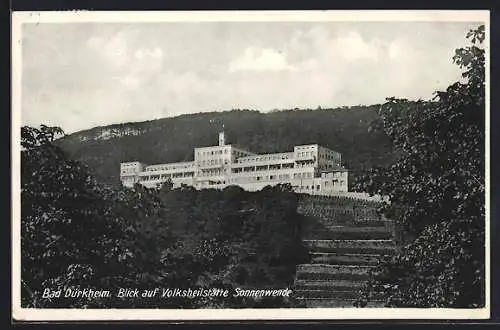 AK Bad Dürkheim, Blick auf Volksheilstätte Sonnenwende