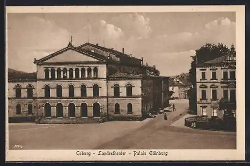 AK Coburg, Landestheater, Palais Edinburg