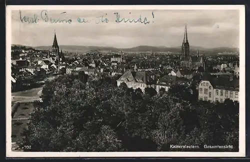 AK Kaiserslautern, Gesamtansicht aus der Vogelschau