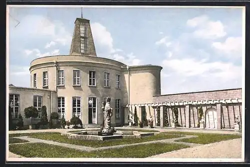 AK Kaiserslautern, Der Weinhof im Ausstellungsgebäude