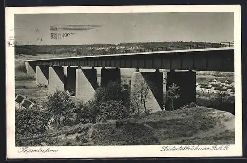 AK Kaiserslautern, Lautertalbrücke der RAB