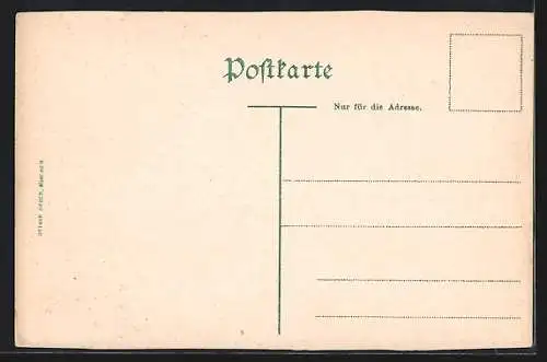 AK Dresden-Neustadt, Hauptstrasse mit Wachparade und Strassenbahn