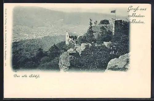 AK Baden-Baden, Das alte Schloss