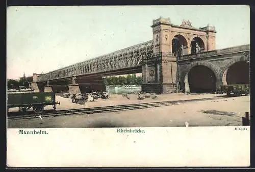 AK Mannheim, Rheinbrücke