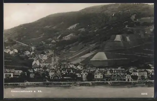 AK Assmannshausen a. Rh., Panorama